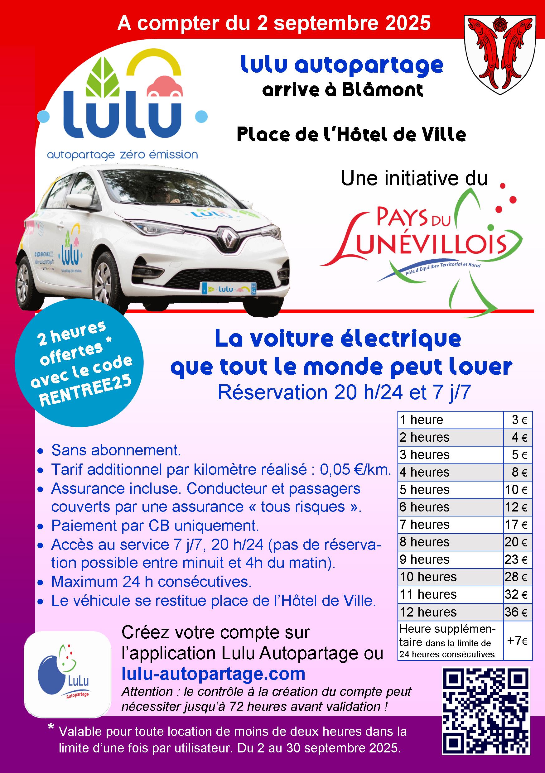 Lulu autopartage